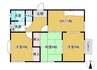 ハウス新町 3DKの間取り