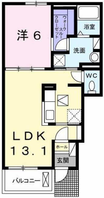 間取図 コンフォーティア