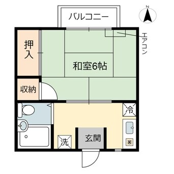 間取図 京口アパート