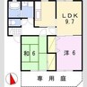 アネックスみなみ 2LDKの間取り