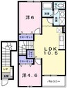 １＆３アベニューＣ 2LDKの間取り