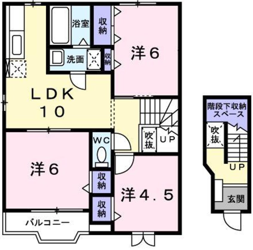 間取図 クレストール