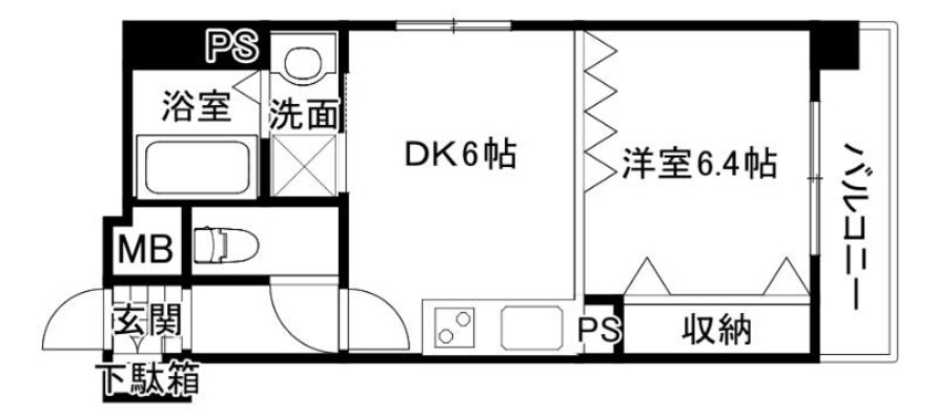 間取図 三共ヒルズ