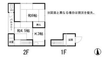 間取図 伊伝居土居アパート