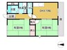 ユウハイツ 2DKの間取り