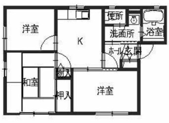 間取図 LE HABITAT（ル・アビタ）　A棟