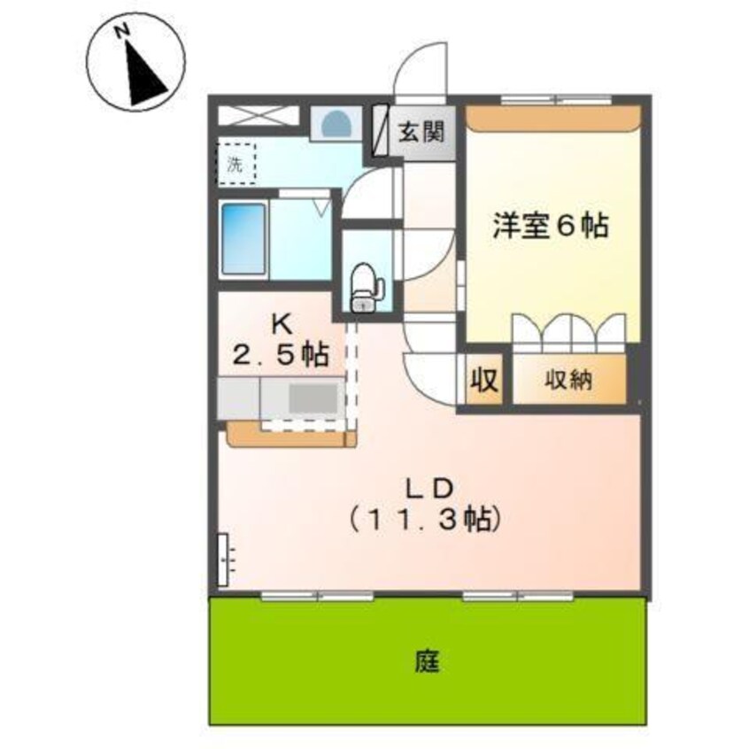 間取図 エスポア２１