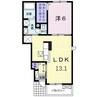 フォルシュ 1LDKの間取り