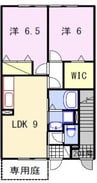 コンフォート佐良和II 2LDKの間取り