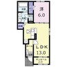ＴＯＲＡＪＡ－Ｓ 1LDKの間取り