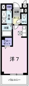 Ｓｋｙ　Ｒｏｏｍ・南条 1Rの間取り