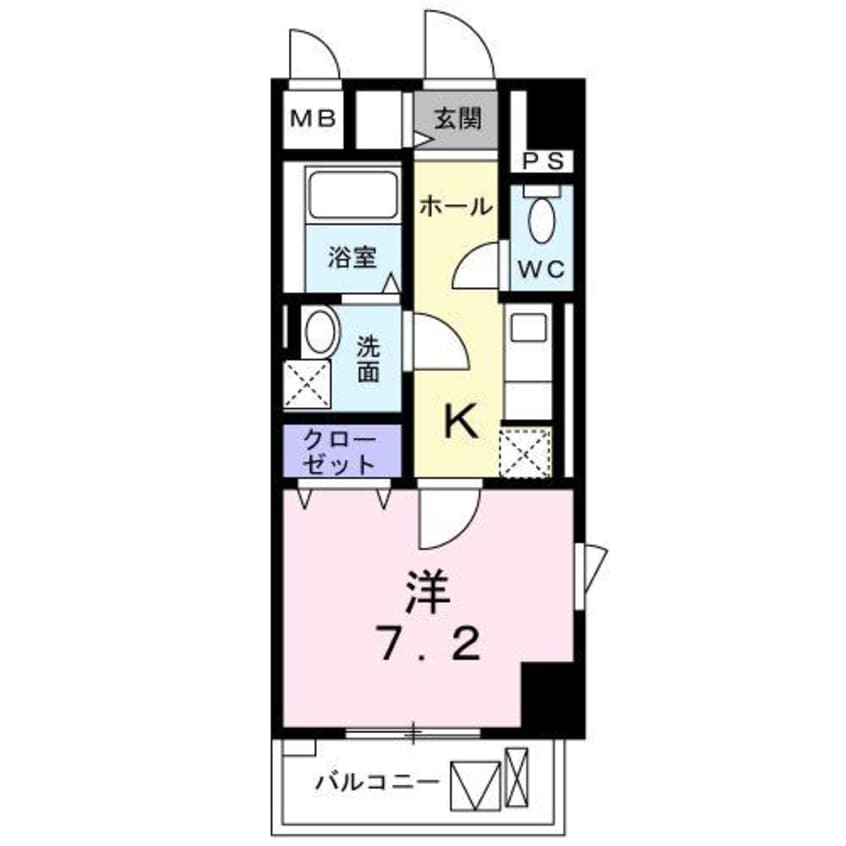 間取図 ｂｏｎｈｅｕｒ姫路栗山町