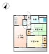 ノーブルハイツ 2LDKの間取り
