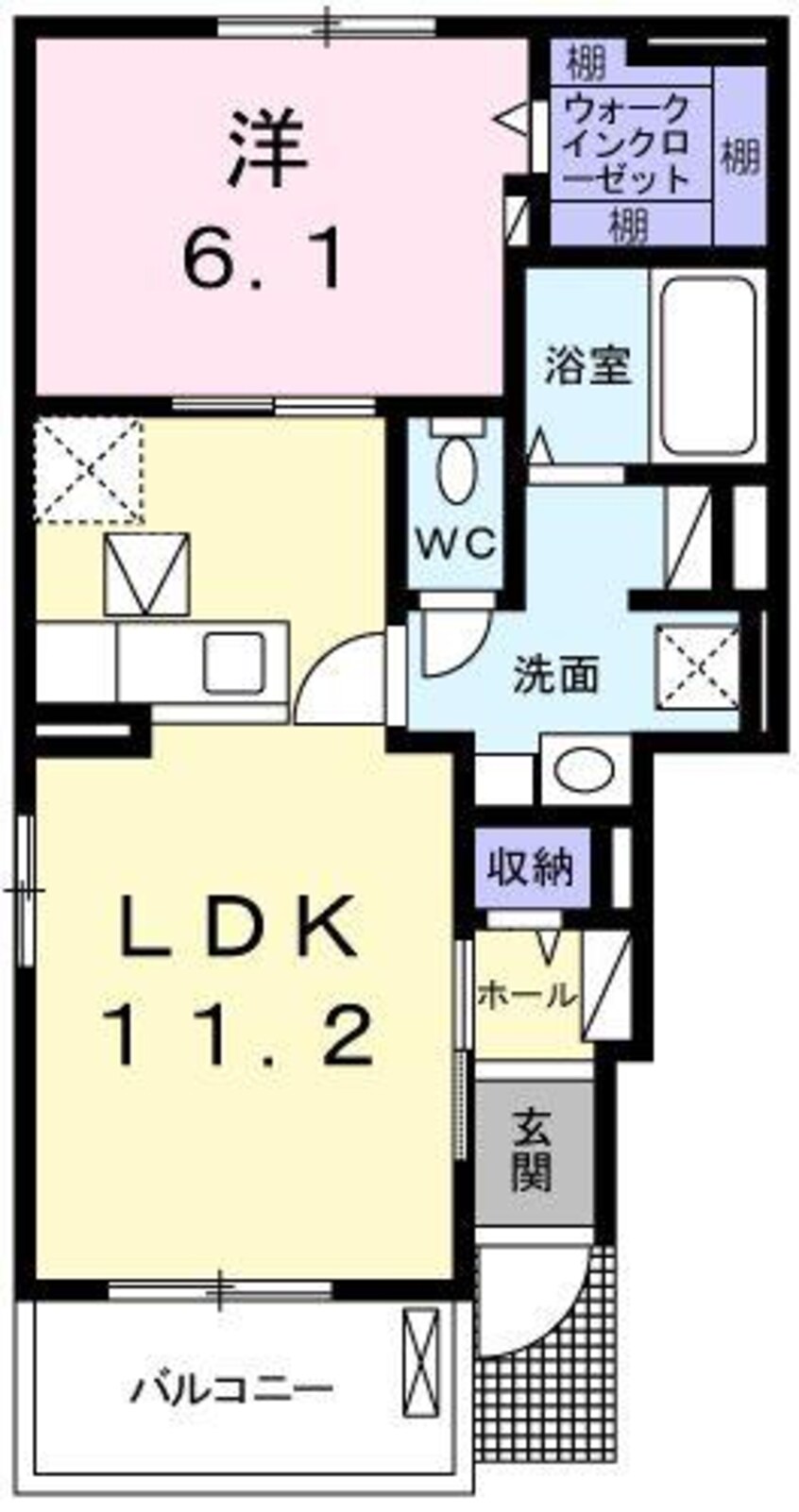 間取図 メゾンＳＫ　III