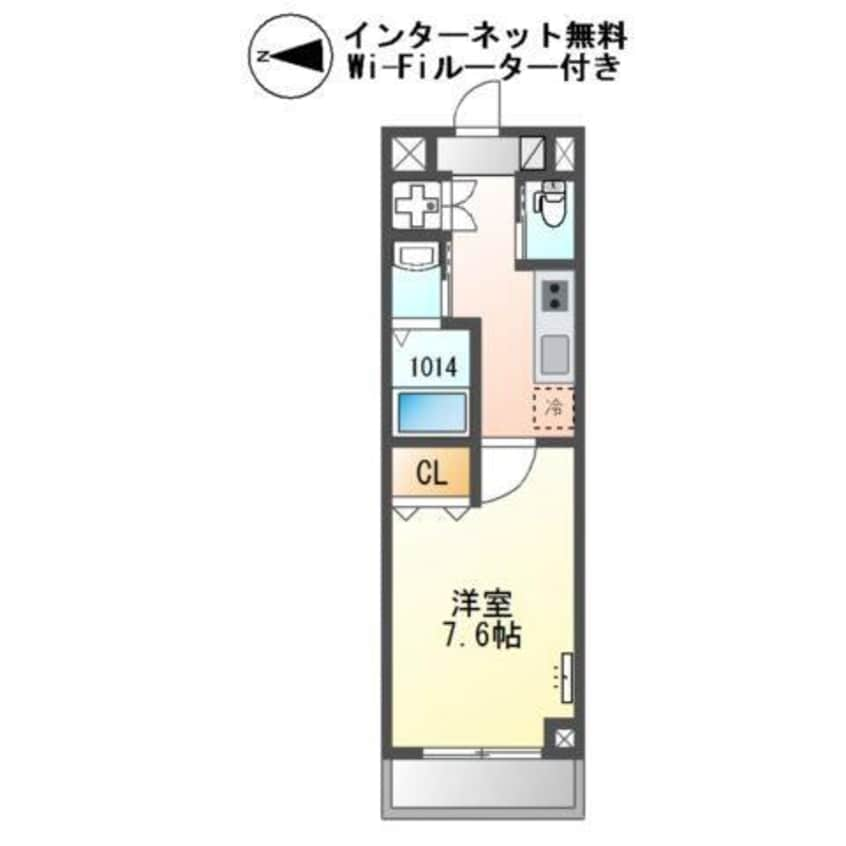 間取図 グロリアス