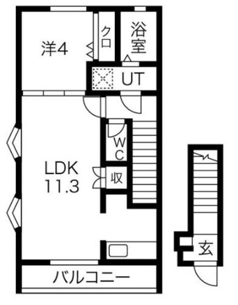 間取図 カプラン飾磨