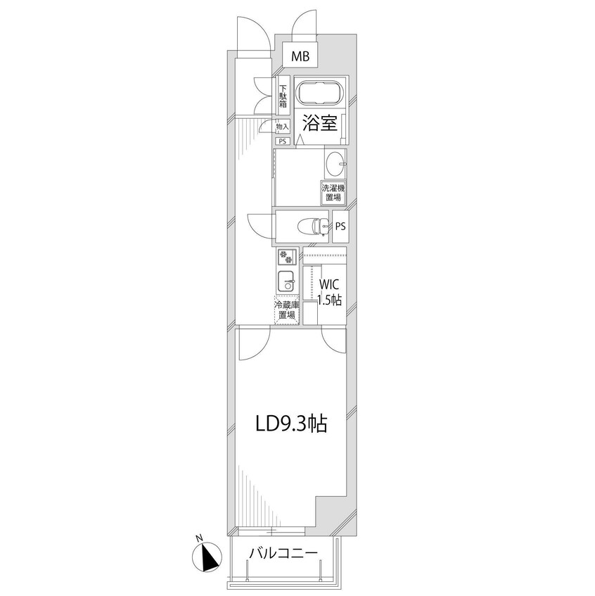 間取図 キャッスルコート龍野町II