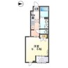 ソフィア 1Kの間取り