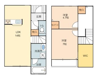 間取図 赤穂駅前UTテラスハウス