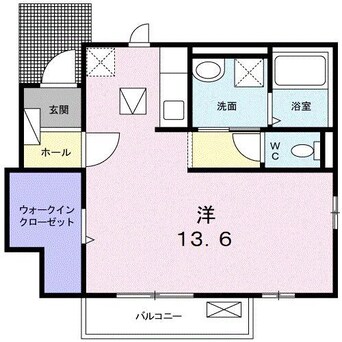 間取図 シャルマンヴィレッジ　Ｃ