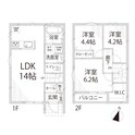 広峰1丁目メゾネット(仮称)の間取図