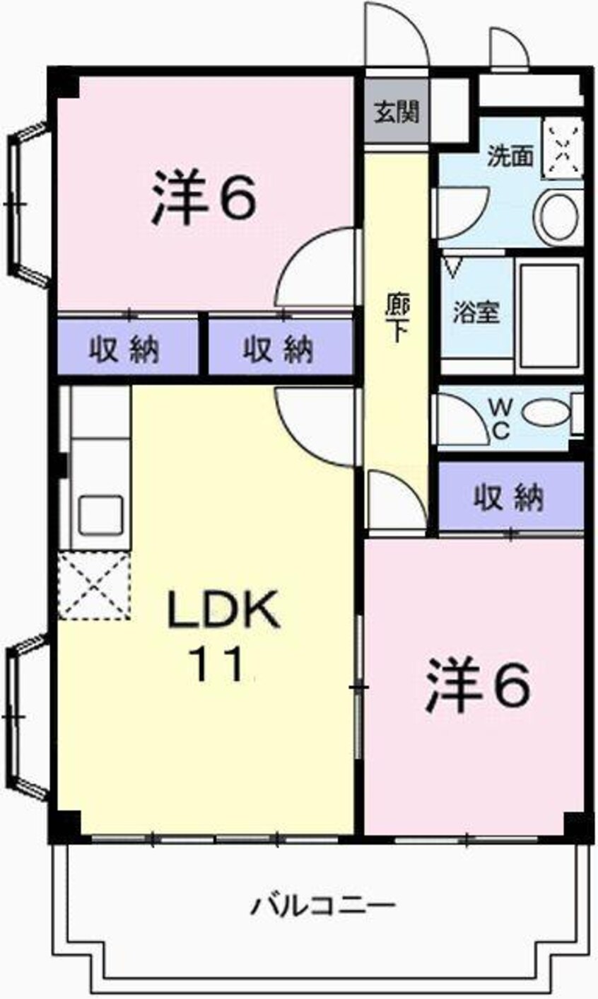 間取図 アクロポリスII