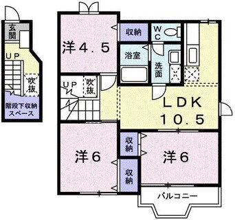 間取図 エステート垣内