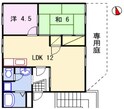 ハイツ808の間取図