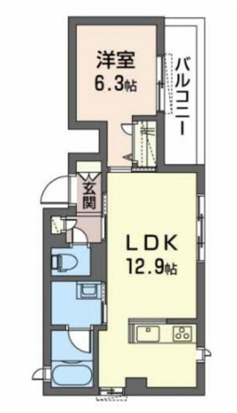 間取図 シャーメゾン坂田町