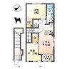 ライラック 2LDKの間取り