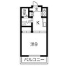 カリヨン三藏田 1Kの間取り