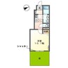 グレーシアK＆S　I 1Kの間取り