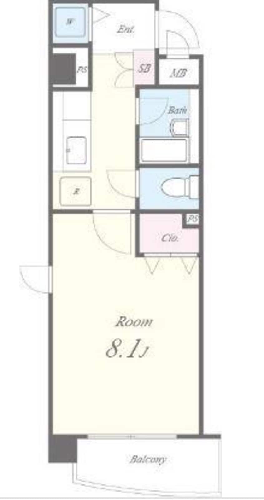 間取図 アルジャン・トゥール