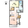 マグノリア 1LDKの間取り
