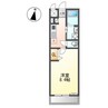 ペガサスII 1Kの間取り
