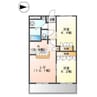 サンシャイン２号館 2LDKの間取り
