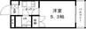 グリーンハイツ南駅前 1Kの間取り