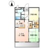 エクセル　ピア 2LDKの間取り
