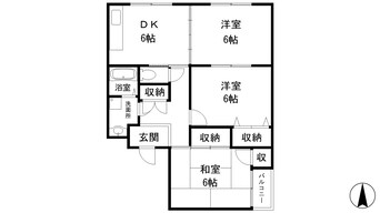 間取図 相生市　ウイング相生壱号館