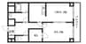 Capital.i姫路 1LDKの間取り