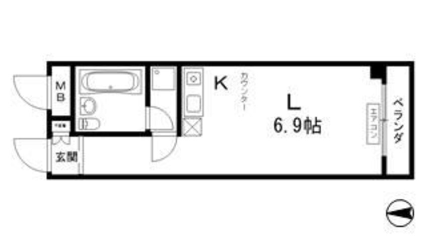 間取図 リブ・ナイスリー