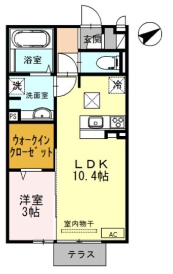 間取図 サンハイツ北条