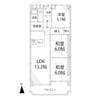 田寺グランドヒルズ 3LDKの間取り