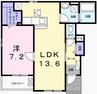 ＰｒｉｍａＳｔｅｌｌａII 1LDKの間取り