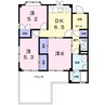エナール北新在家 3DKの間取り
