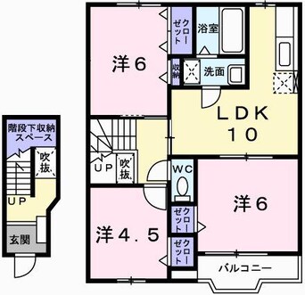 間取図 グリーンコート柿内