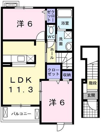 間取図 ベル池ノ下