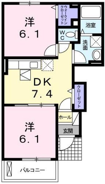 間取図 ブリアン・アヴニール