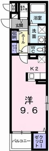 ブリーズコート城北 1Rの間取り