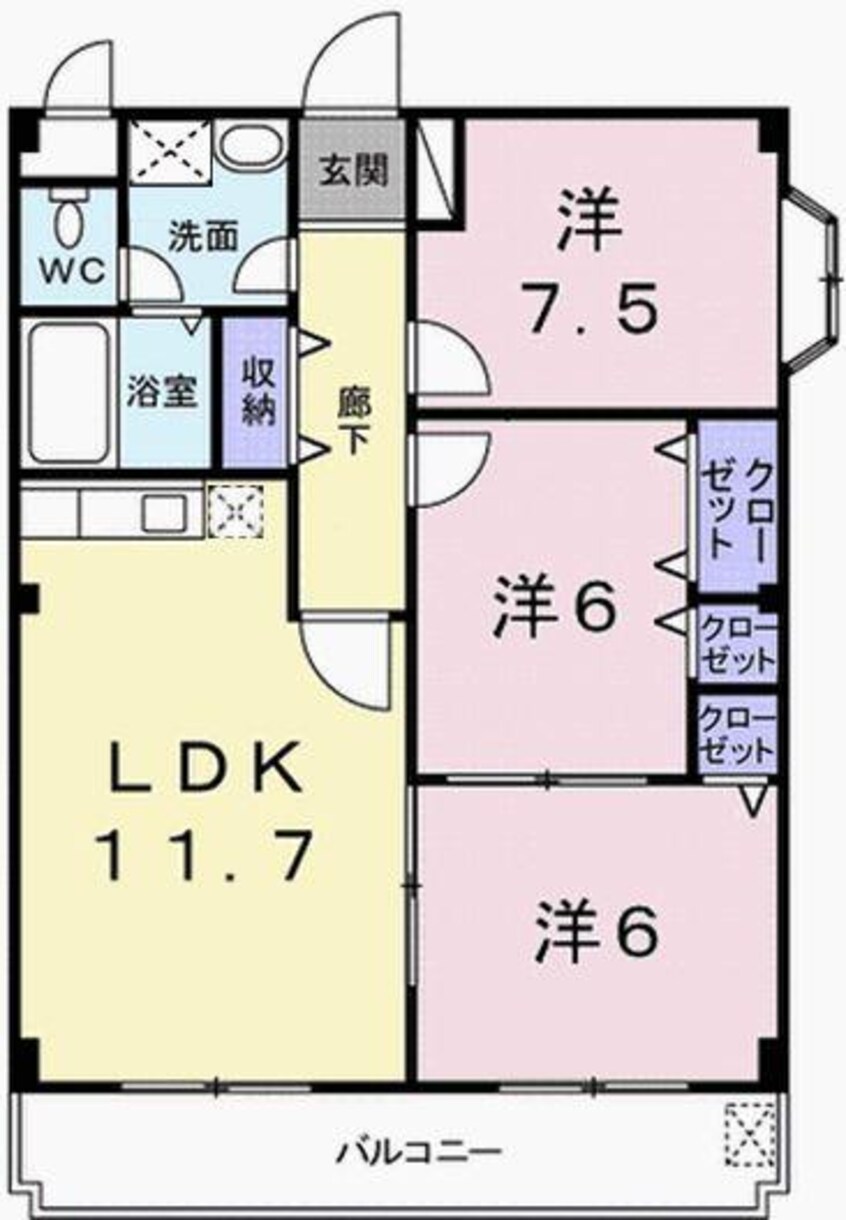 間取図 フラッツ・アイ